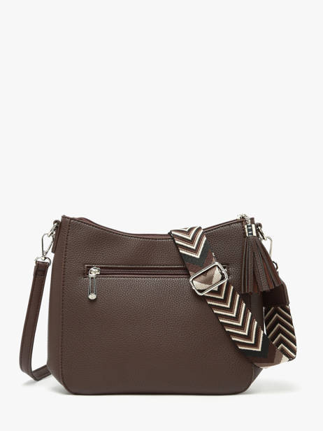 Sac Bandoulière Grained Miniprix Marron grained F8575 vue secondaire 3