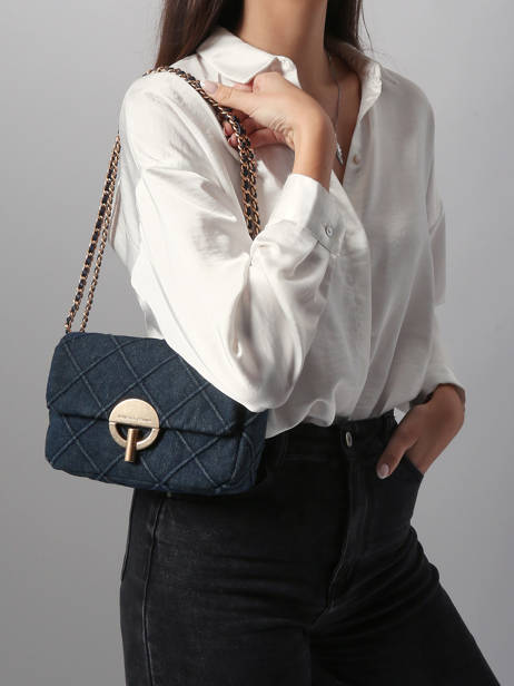 Moyen Sac Bandoulière Moon Denim Vanessa bruno Bleu moon 14V40533 vue secondaire 1