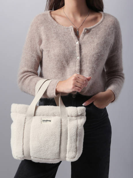Sac Porté Main Teddy Hindbag Beige teddy TE vue secondaire 1