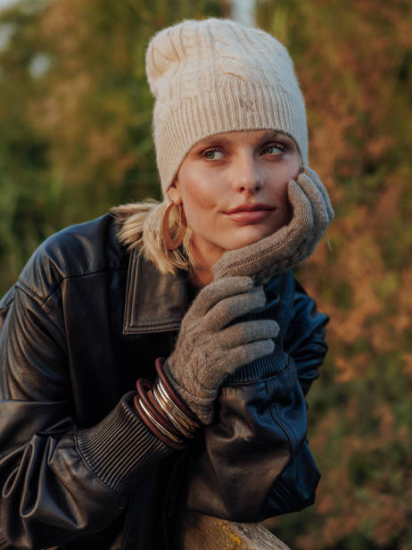 Muts Cachemire Sierra Etrier Beige sierra ESIE430U ander zicht 1