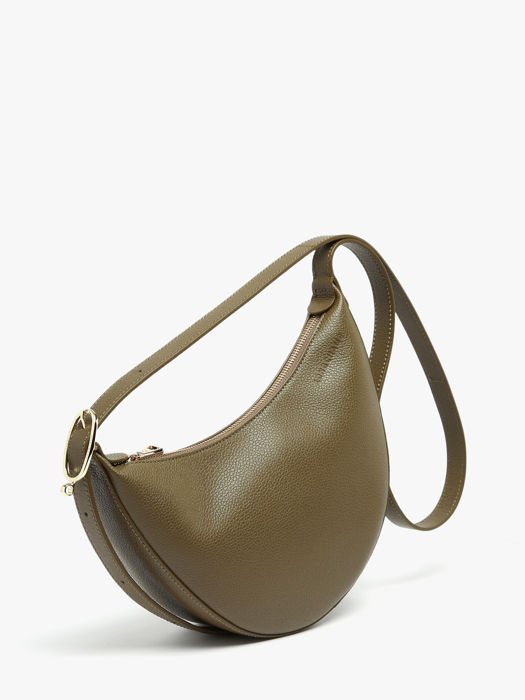Longchamp Le foulonné Cross body tas Groen