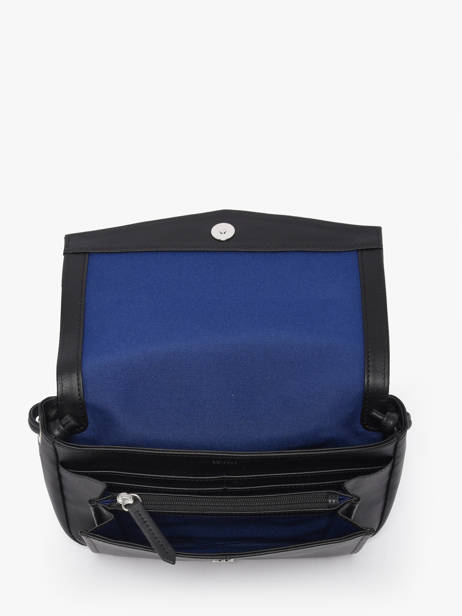 Cross Body Tas Charlotte Leder Le tanneur Zwart charlotte TOTT3C01 ander zicht 3