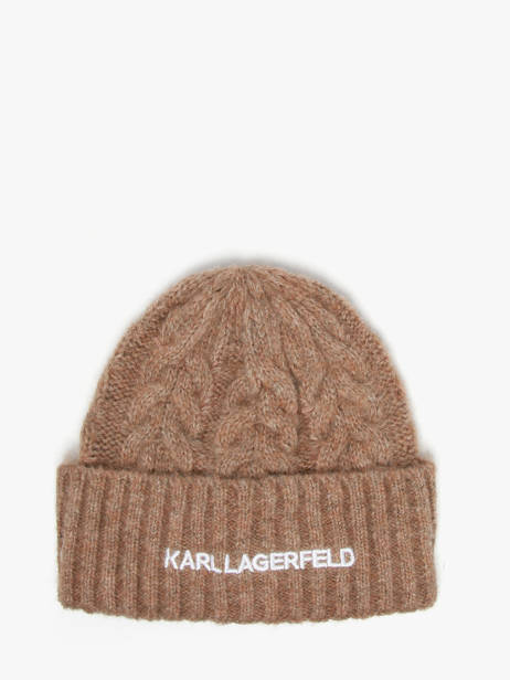 Bonnet Karl lagerfeld Marron k essential A4W33012