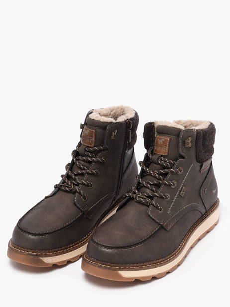 Bottines Mustang Marron men M0131002 vue secondaire 1