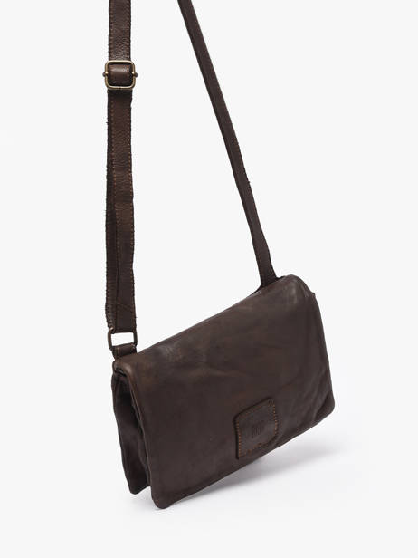 Cross Body Tas Heritage Leder Biba Bruin heritage BT33 ander zicht 2