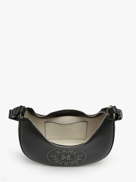 Sac Porté épaule K Circle Cuir Karl lagerfeld Noir k circle A4W30069 vue secondaire 2