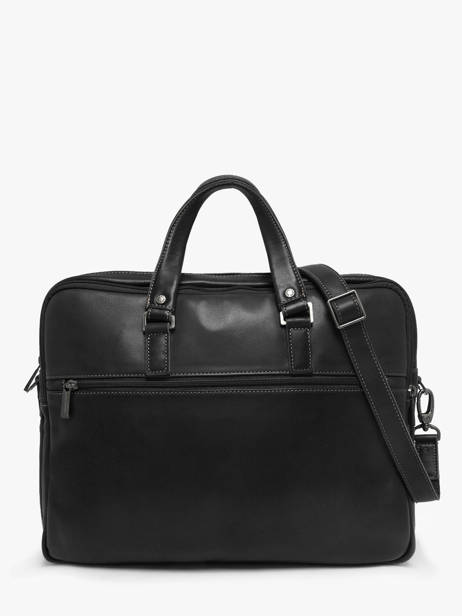 Business Tas Arthur 3 Compartimenten Arthur & aston Zwart johany 5 ander zicht 4