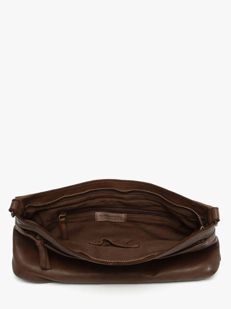 Cross Body Tas Heritage Leder Biba Bruin heritage BT5 ander zicht 3