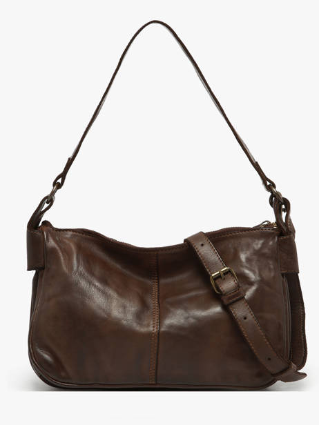 Cross Body Tas Heritage Leder Biba Bruin heritage BT18 ander zicht 3