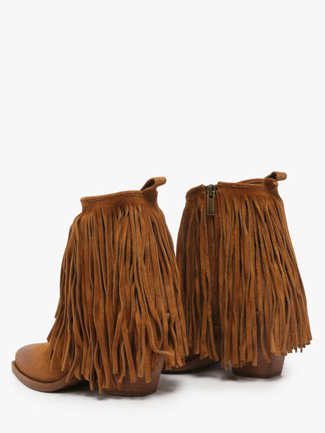 Santiago Laarzen Uit Leder Metisse Bruin women XD2125 ander zicht 2