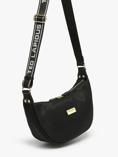 Cross Body Tas Jamie Nylon Ted lapidus Zwart jamie DU43503 ander zicht 2