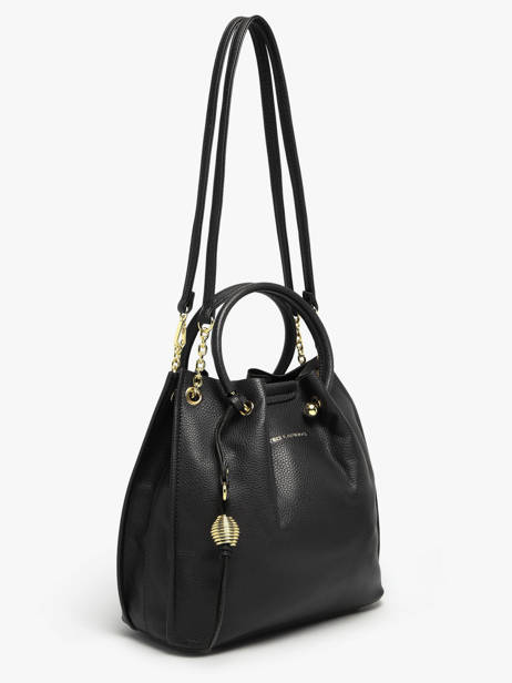 Rugzak Ted lapidus Zwart gretel TLAU8932 ander zicht 1