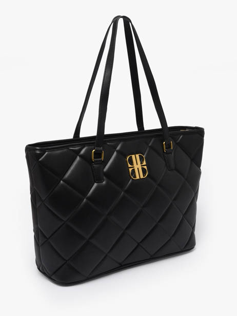 Schoudertas June Matelassé Laurent david Zwart ld bags 887 ander zicht 1