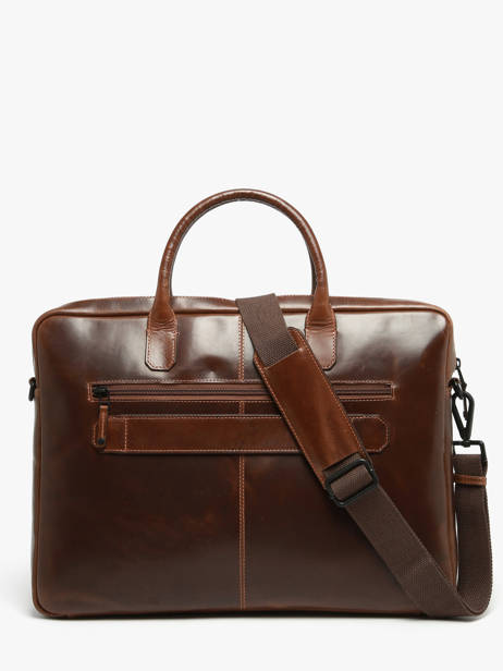 Porte Documents (main) Maverick Marron the original MAVTO313 vue secondaire 4