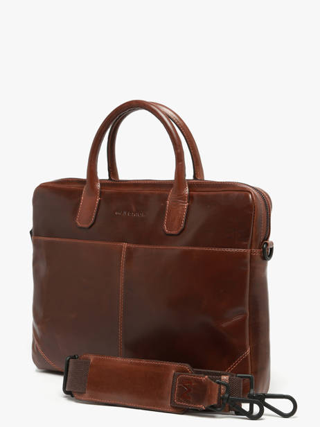 Porte Documents (main) Maverick Marron the original MAVTO312 vue secondaire 2