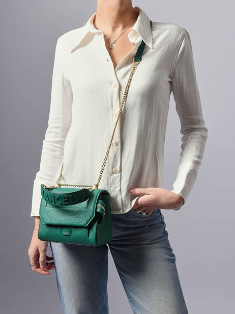 Handtas S Ninon Leder Lancel Groen ninon A09221 ander zicht 1