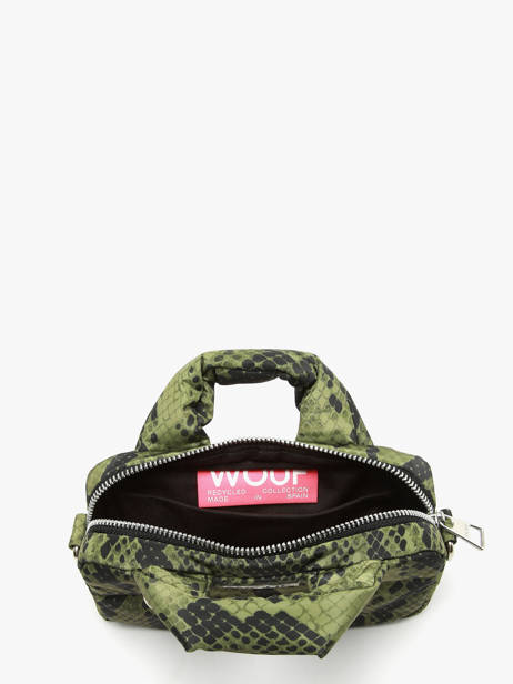 Cross Body Tas Cobra Gerecycleerd Polyester Wouf Groen cobra BM250019 ander zicht 2