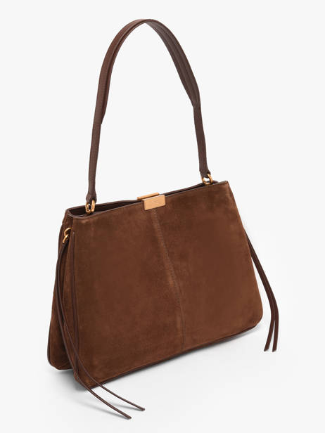 Schoudertas Casual Leather Leder Tommy hilfiger Bruin casual leather AW18201 ander zicht 1