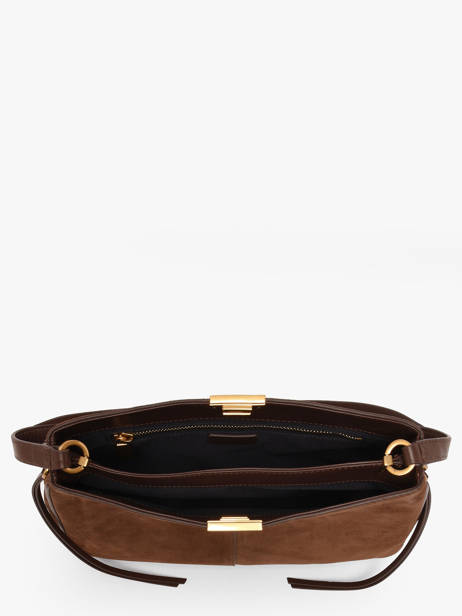 Schoudertas Casual Leather Leder Tommy hilfiger Bruin casual leather AW18201 ander zicht 2