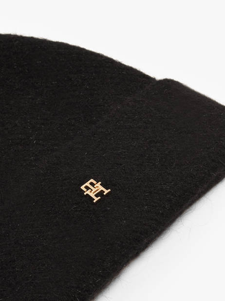 Muts Tommy hilfiger Zwart th pom pom  AW17817 ander zicht 1