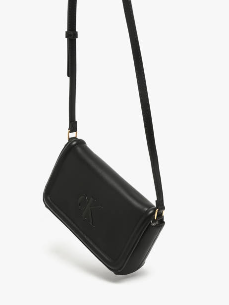Sac Bandoulière Bold Monogram Calvin klein jeans Noir bold monogram 4F1027G vue secondaire 1
