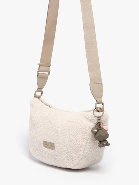 Sac Bandoulière Sherpa David jones Beige sherpa CM7774 vue secondaire 1