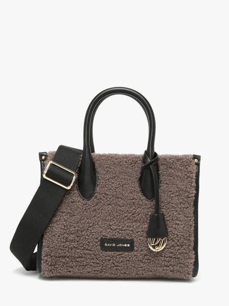 Sac Porté Main Sherpa David jones Noir sherpa CM7667