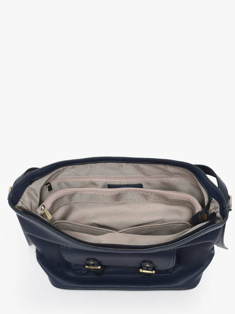 Schoudertas Ronda Hexagona Blauw ronda 3880232 ander zicht 3