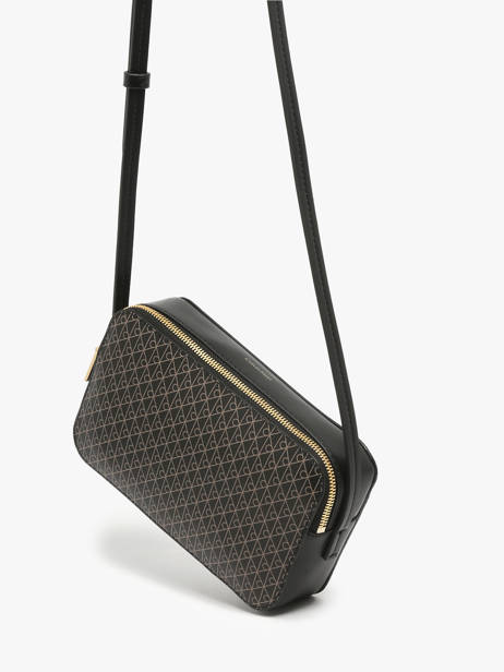 Cross Body Tas Coated Emblem Calvin klein jeans Zwart coated emblem 4F3268G ander zicht 1