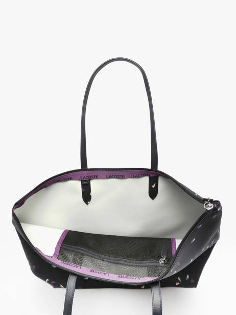 Sac Porté épaule A4 Holiday Lacoste Bleu holiday NF5141HN vue secondaire 2