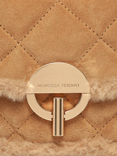 Cross Body Tas Moon Vanessa bruno Bruin moon 10V40533 ander zicht 2