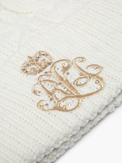 Bonnet Lauren ralph lauren Beige textile 54P04466 vue secondaire 1