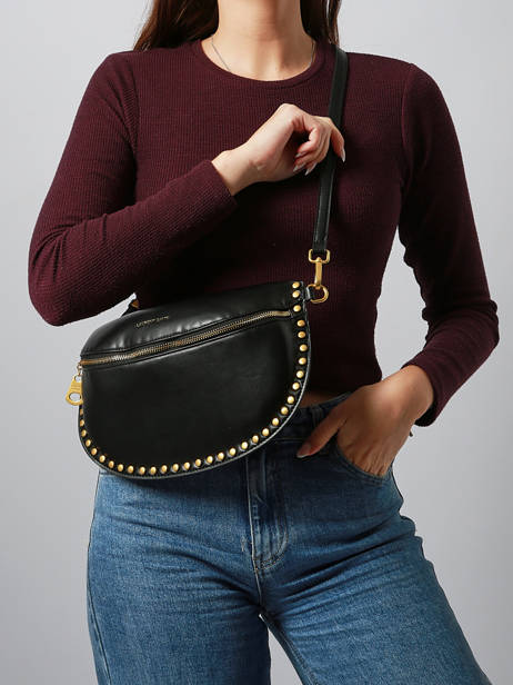 Sac Bandoulière / Sac Banane Studs Laurent david Noir ld bags 974 vue secondaire 1