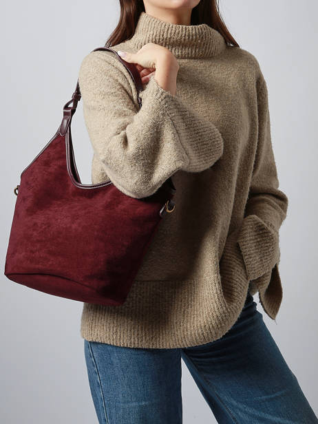 Schoudertas Velvet Soft Miniprix Violet velvet soft 27591 ander zicht 1