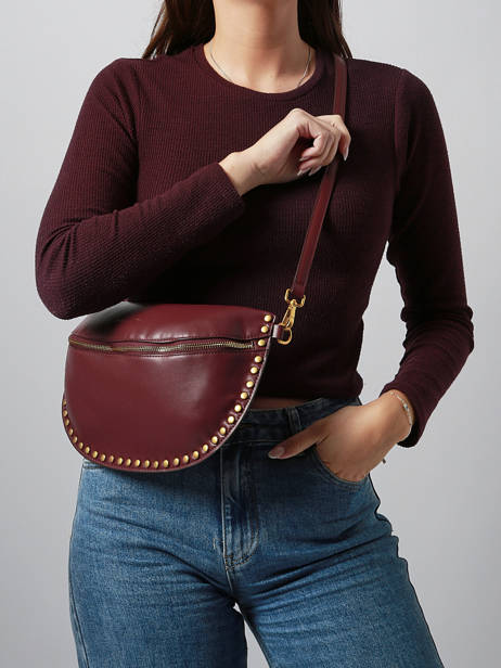 Sac Bandoulière / Sac Banane Studs Laurent david Violet ld bags 974 vue secondaire 1