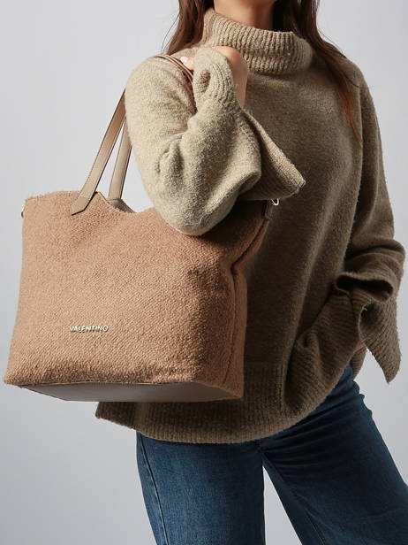 Schoudertas Courmayeur Valentino Bruin courmayeur VBS7G01W ander zicht 1