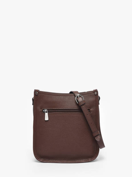 Sac Bandoulière Confort Cuir Hexagona Marron confort 466120 vue secondaire 3