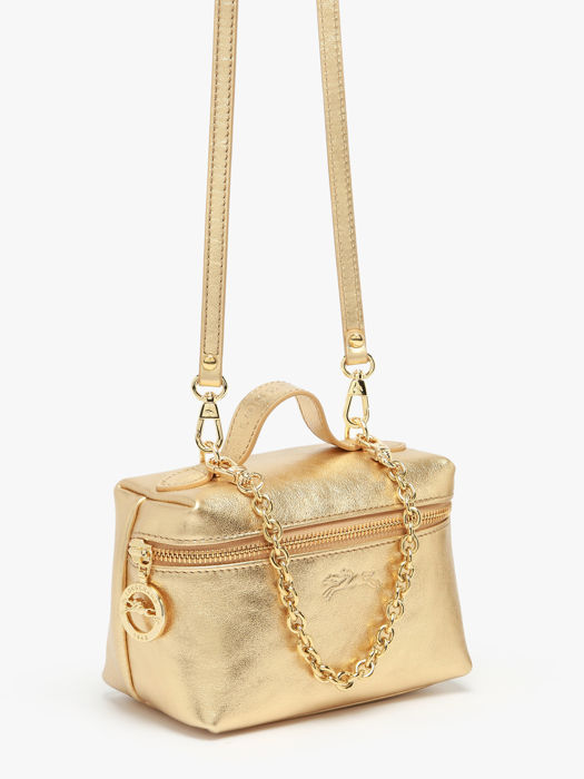 Longchamp Le pliage xtra gold Cross body tas Goud