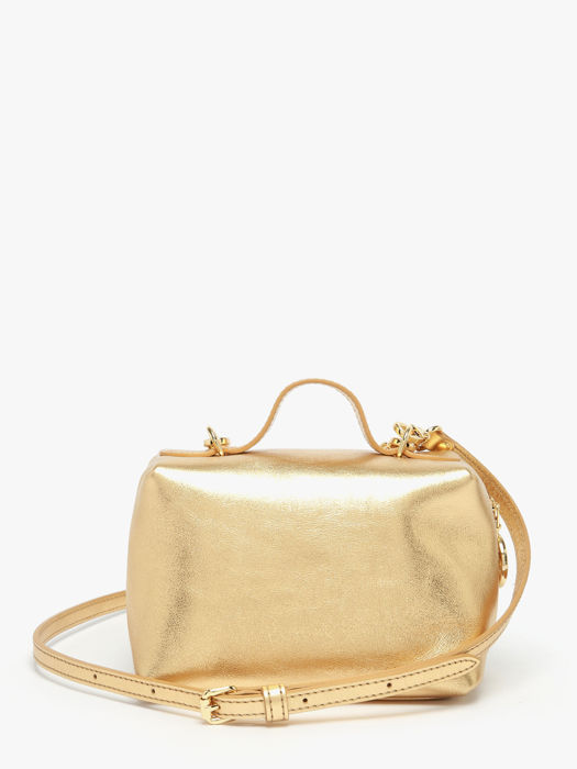 Longchamp Le pliage xtra gold Cross body tas Goud