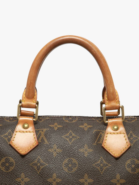 Sac Porté Main D'occasion Speedy 35 Louis vuitton Marron second life 1553900 vue secondaire 2