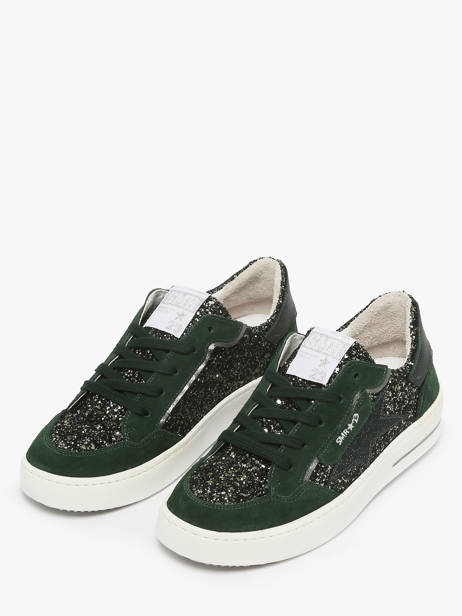 Sneakers Ale En Cuir Semerdjian Vert accessoires ALE vue secondaire 1