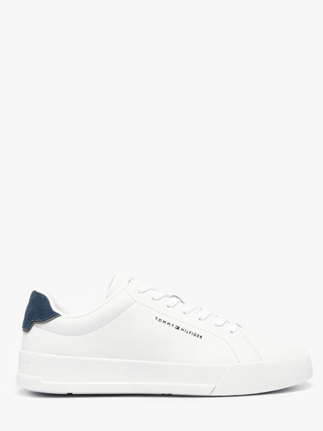 Sneakers Uit Leder Tommy hilfiger Wit men 536702W