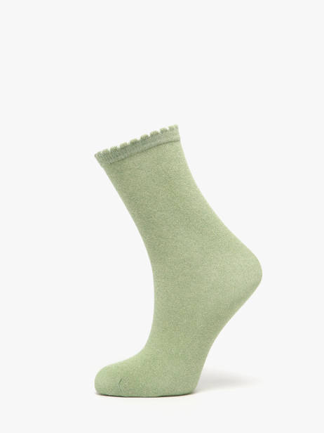 Chaussettes Pieces Vert girl 17078534