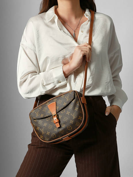 Sac Bandoulière Second Life Louis vuitton Marron second life 1553890 vue secondaire 1