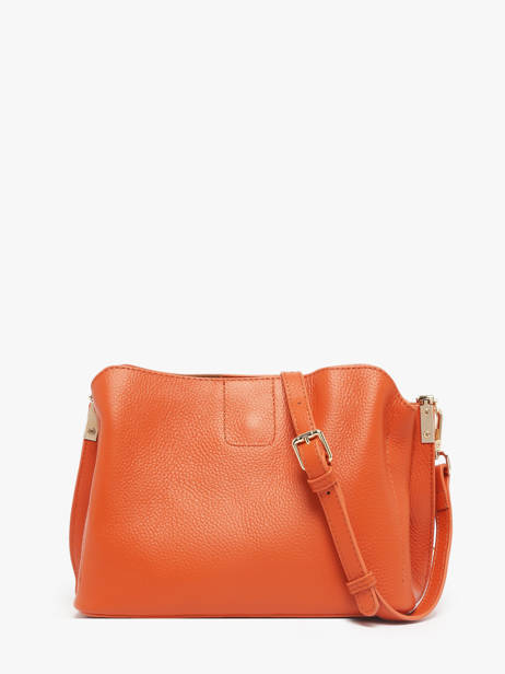 Sac Bandoulière Helena Cuir Francinel Orange helena 22944 vue secondaire 3