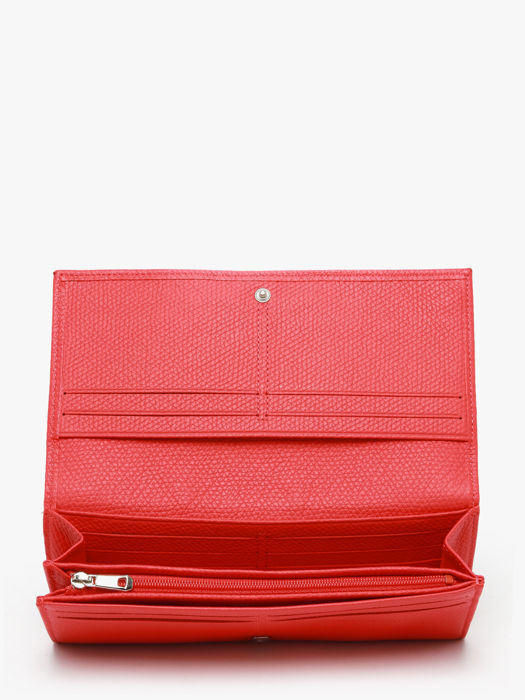 Longchamp Le roseau Portefeuille Rouge