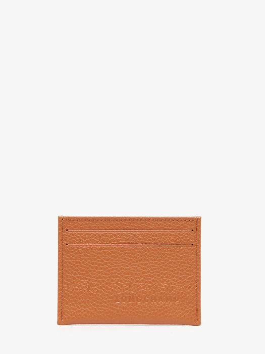 Longchamp Le foulonné Kredietkaarthouder Oranje