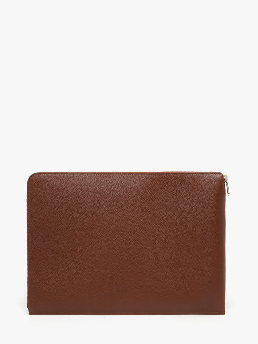 Longchamp Le foulonné Papierhouder Bruin