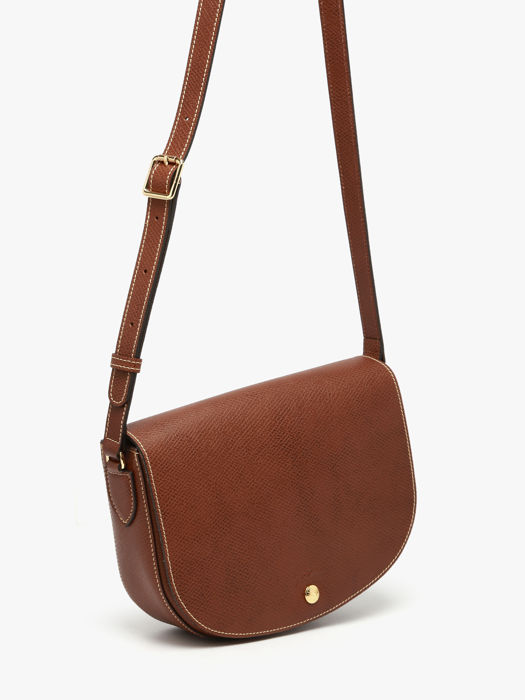 Longchamp Epure Sac porté travers Marron