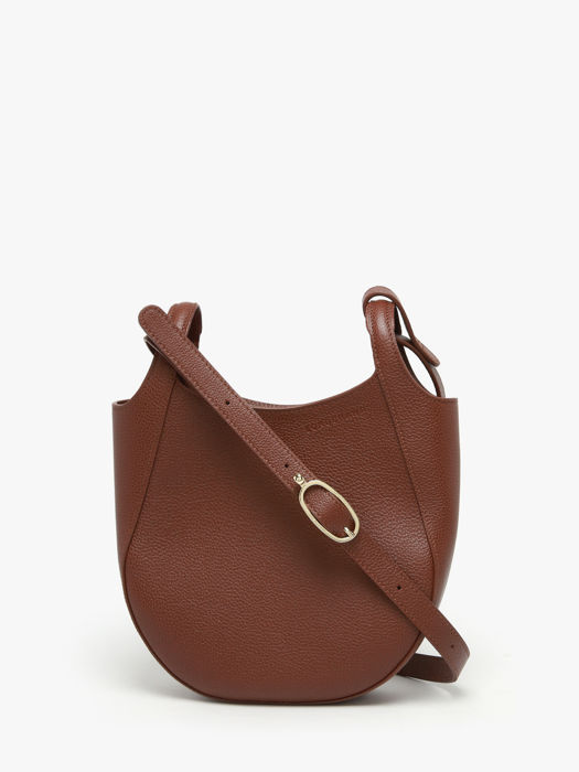 Longchamp Le foulonné Cross body tas Bruin